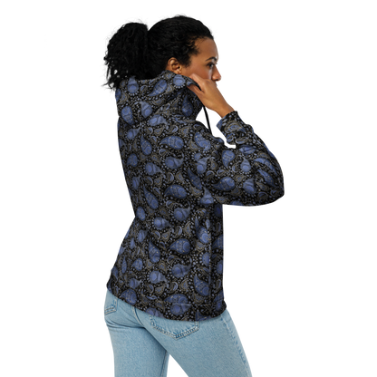 Paisley Pattern Hoodie - Luxe Unisex Zip Hoodie for Superior Comfort - Wylodesigns