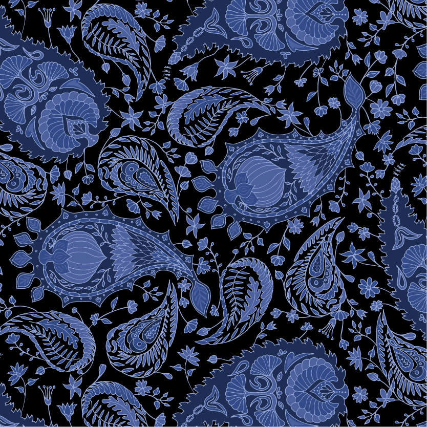 Paisley Pattern Hoodie - Unisex Zip Style for Ultimate Comfort - Wylodesigns