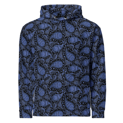 Paisley Field Hoodie - Unisex Comfort and Style for Every Occasion - Wylodesigns