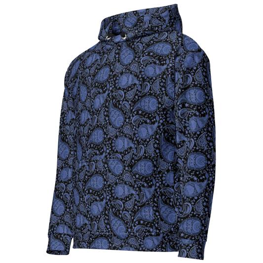 Paisley Field Hoodie - Unisex Comfort and Style for Every Occasion - Wylodesigns