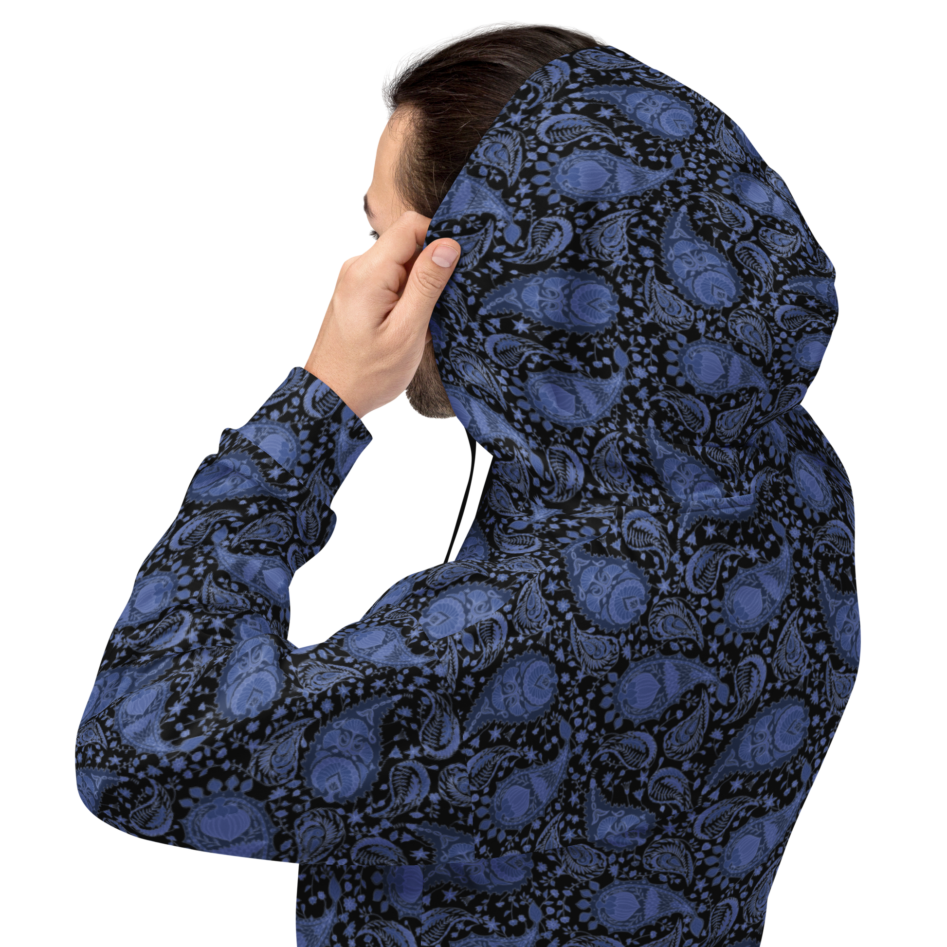 Paisley Field Hoodie - Unisex Comfort and Style for Every Occasion - Wylodesigns