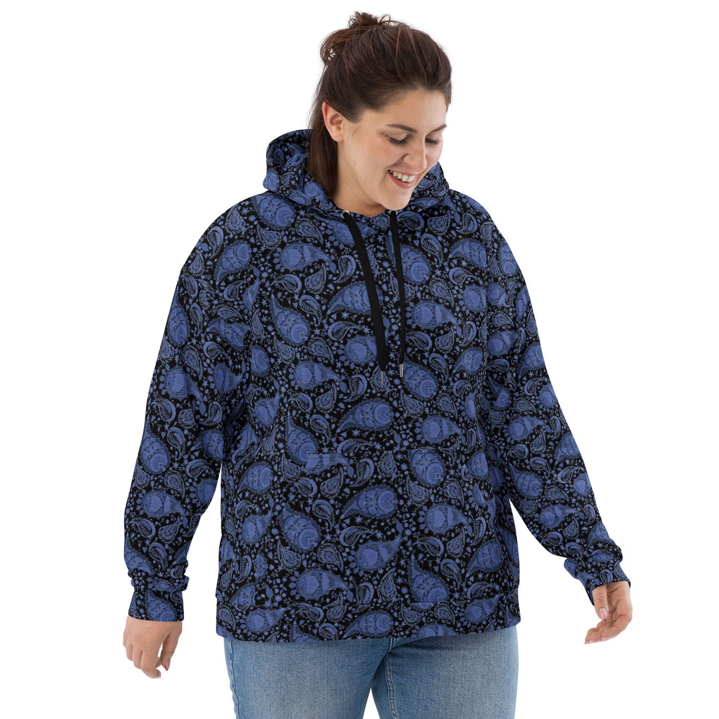 Paisley Field Hoodie - Unisex Comfort and Style for Every Occasion - Wylodesigns