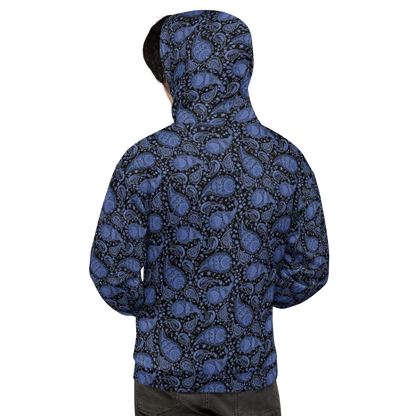 Paisley Field Hoodie - Unisex Comfort and Style for Every Occasion - Wylodesigns