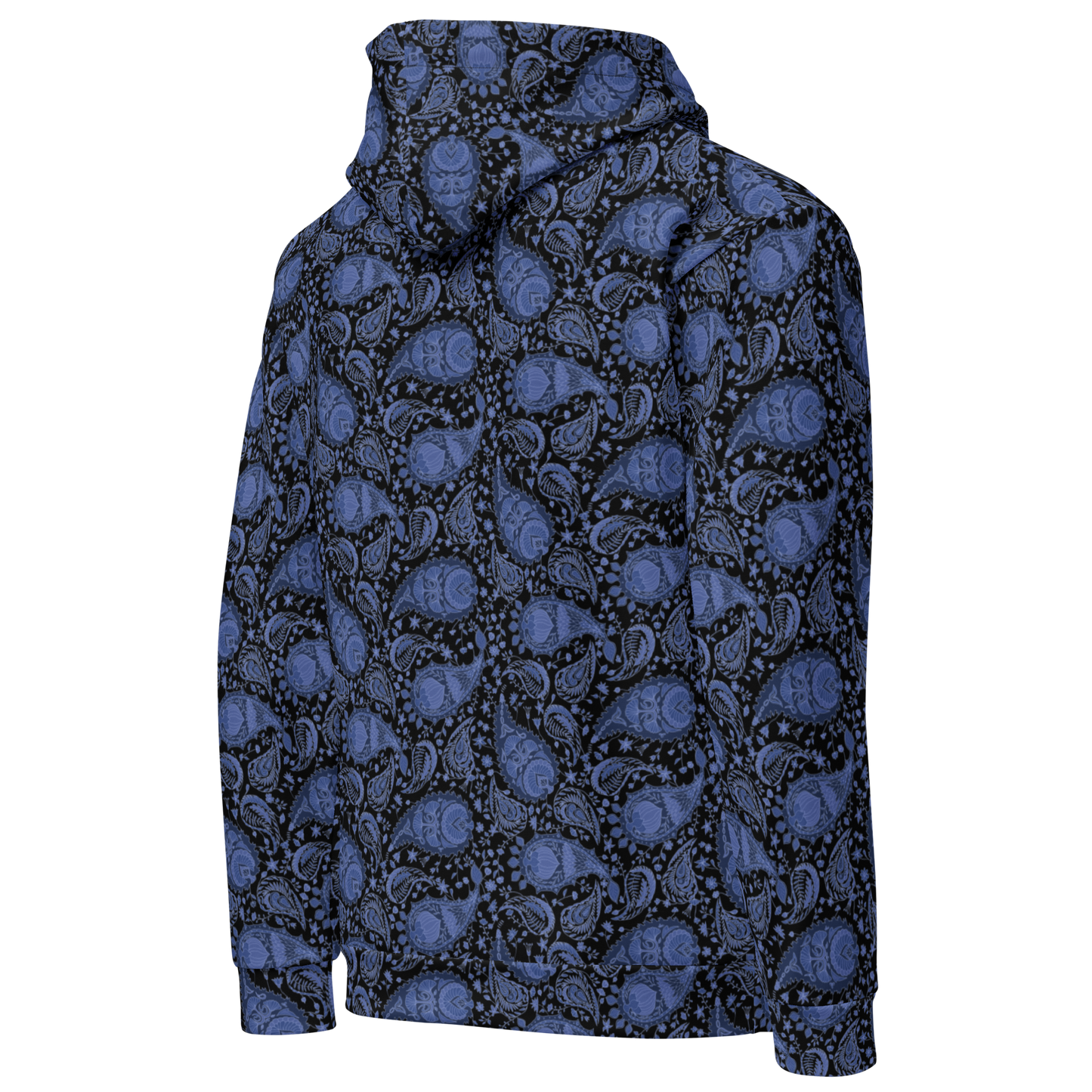 Paisley Field Hoodie - Unisex Comfort and Style for Every Occasion - Wylodesigns