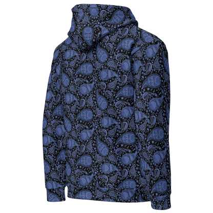 Paisley Field Hoodie - Unisex Comfort and Style for Every Occasion - Wylodesigns
