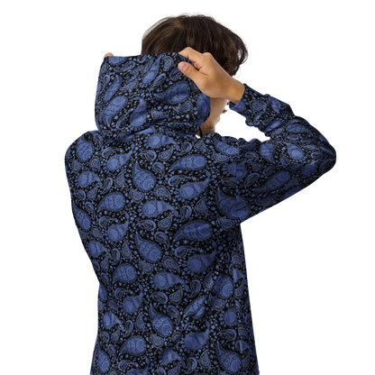 Paisley Pattern Hoodie - Unisex Zip Style for Ultimate Comfort - Wylodesigns