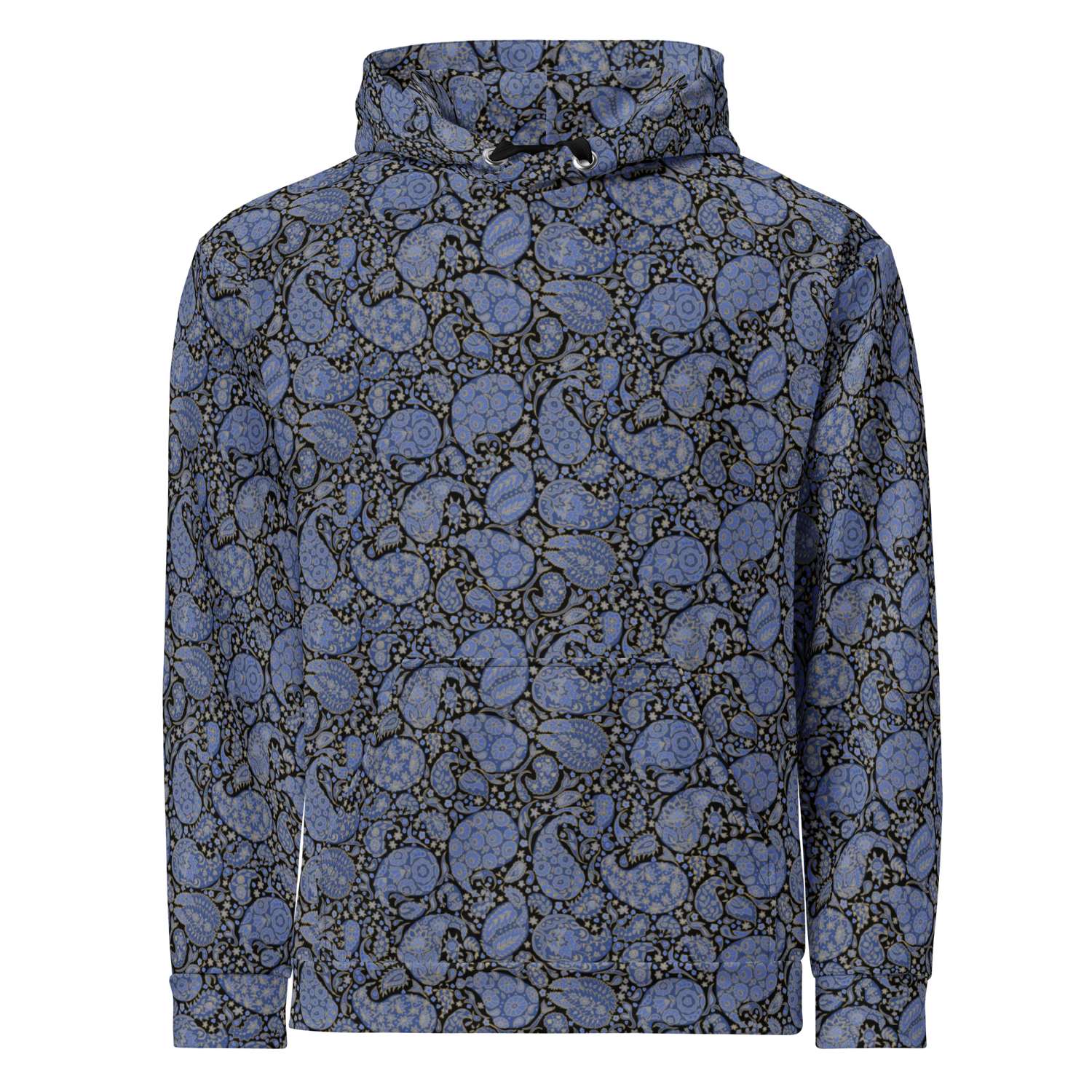 Paisley Rain Luxe Hoodie - Unisex Luxe Comfort for Stylish Days