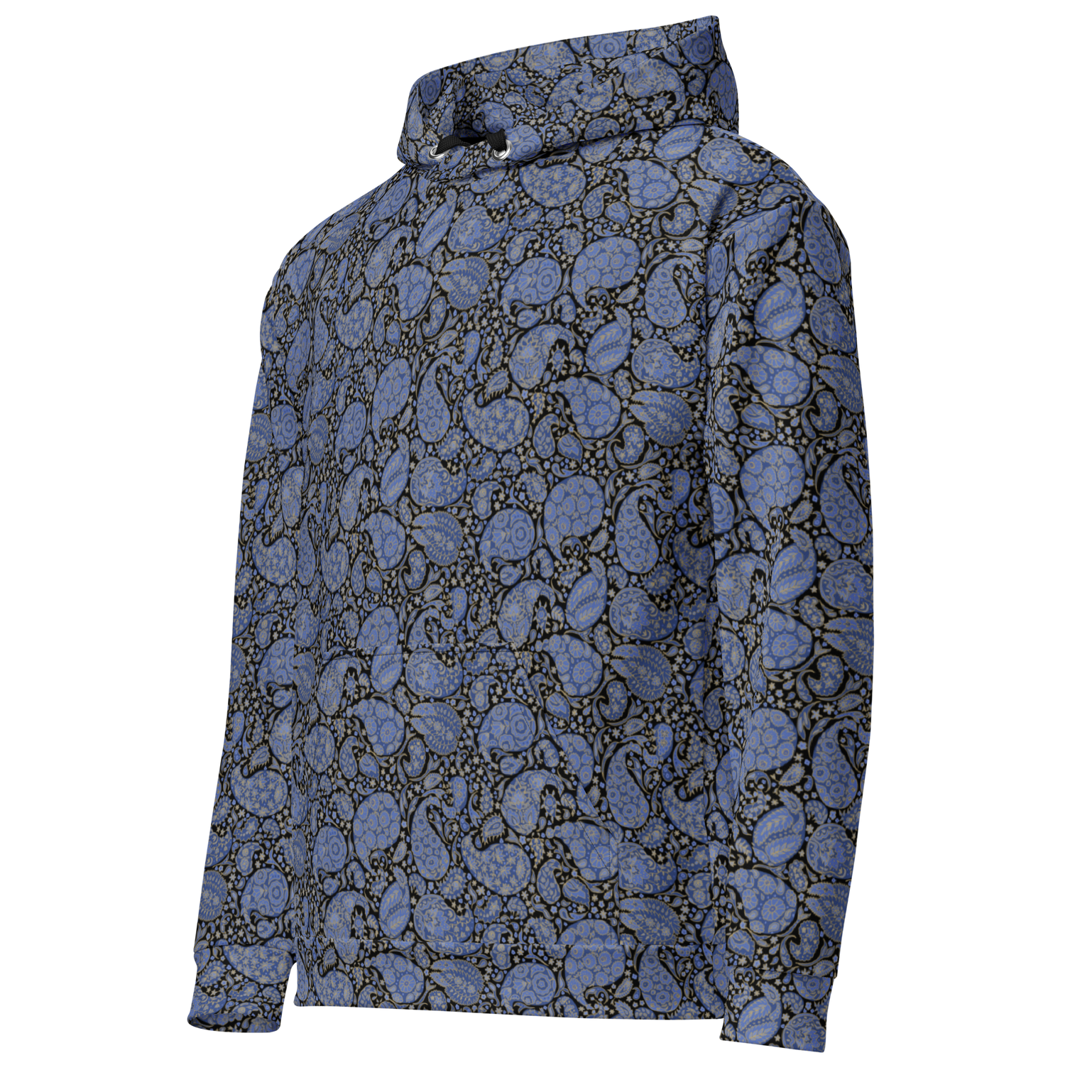 Paisley Rain Luxe Hoodie - Unisex Luxe Comfort for Stylish Days