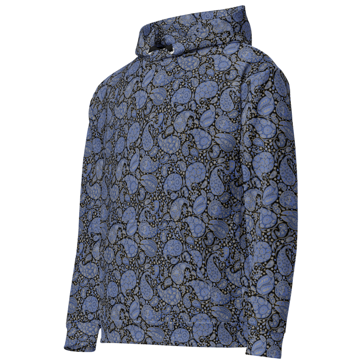 Paisley Rain Luxe Hoodie - Unisex Luxe Comfort for Stylish Days