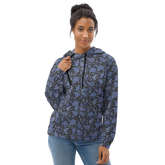 Paisley Rain Luxe Hoodie - Unisex Luxe Comfort for Stylish Days