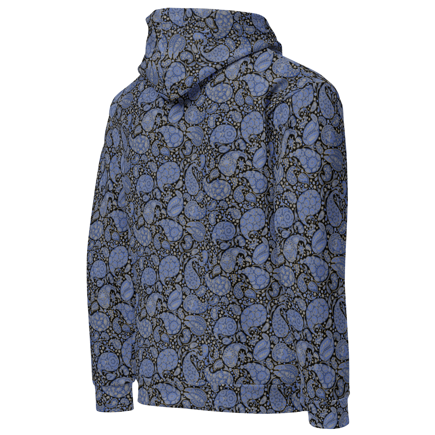 Paisley Rain Luxe Hoodie - Unisex Luxe Comfort for Stylish Days