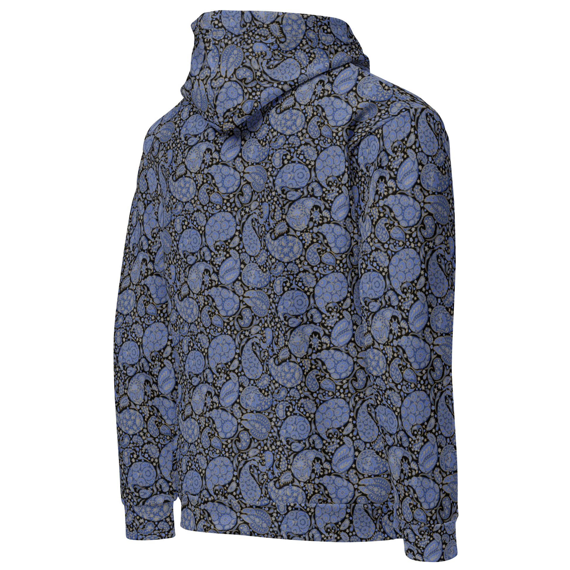 Paisley Pattern Hoodie - Unisex Luxe Comfort for Stylish Days - Wylodesigns