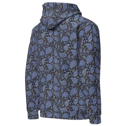 Paisley Pattern Hoodie - Unisex Luxe Comfort for Stylish Days - Wylodesigns
