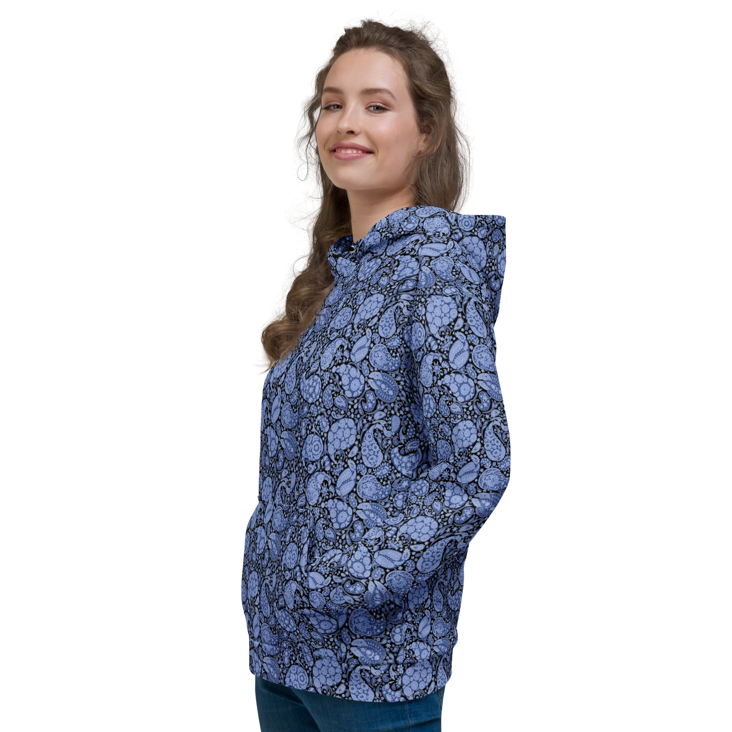 Paisley Pattern Hoodie - Unisex Stylish Streetwear for Ultimate Comfort - Wylodesigns