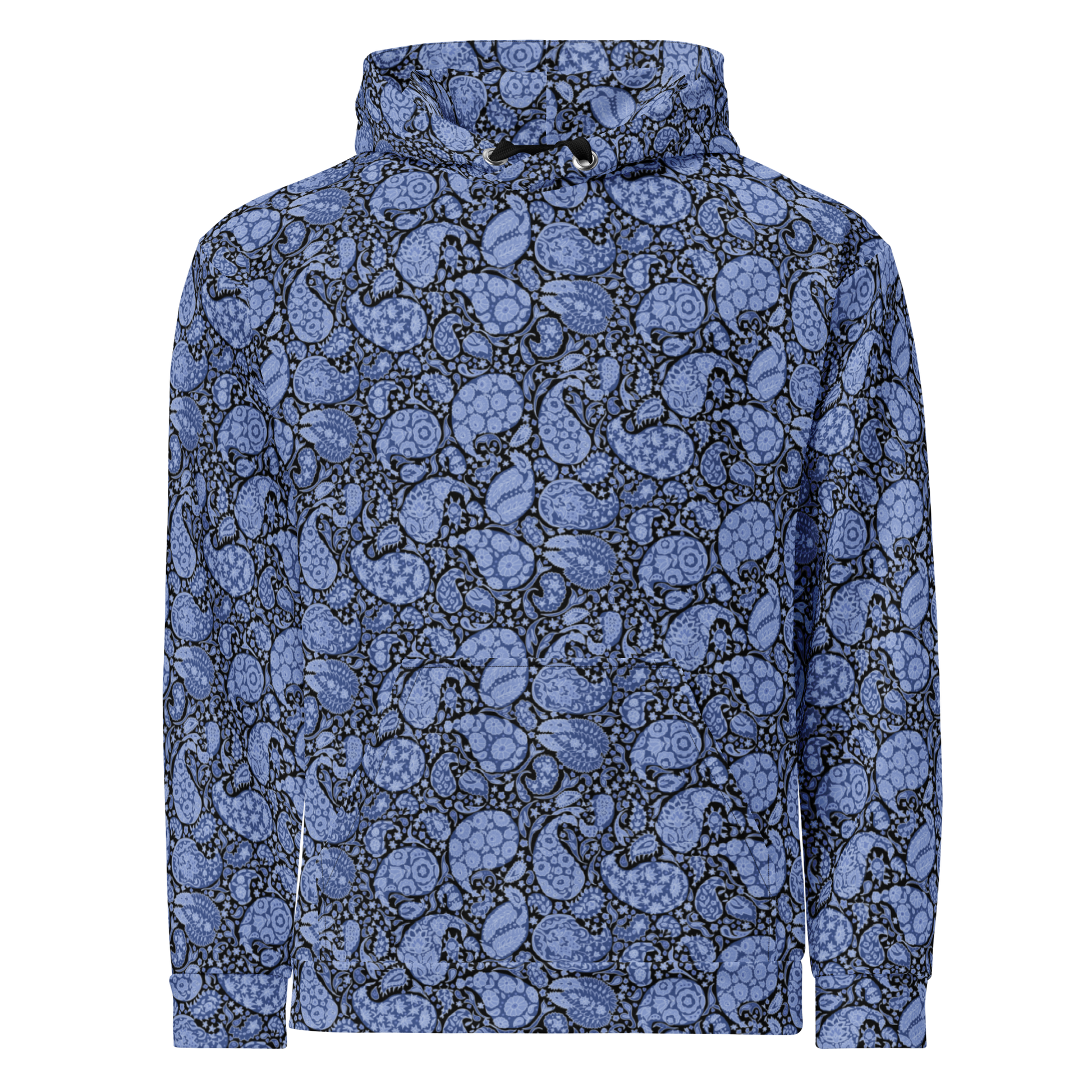 Paisley Pattern Hoodie - Unisex Stylish Streetwear for Ultimate Comfort - Wylodesigns