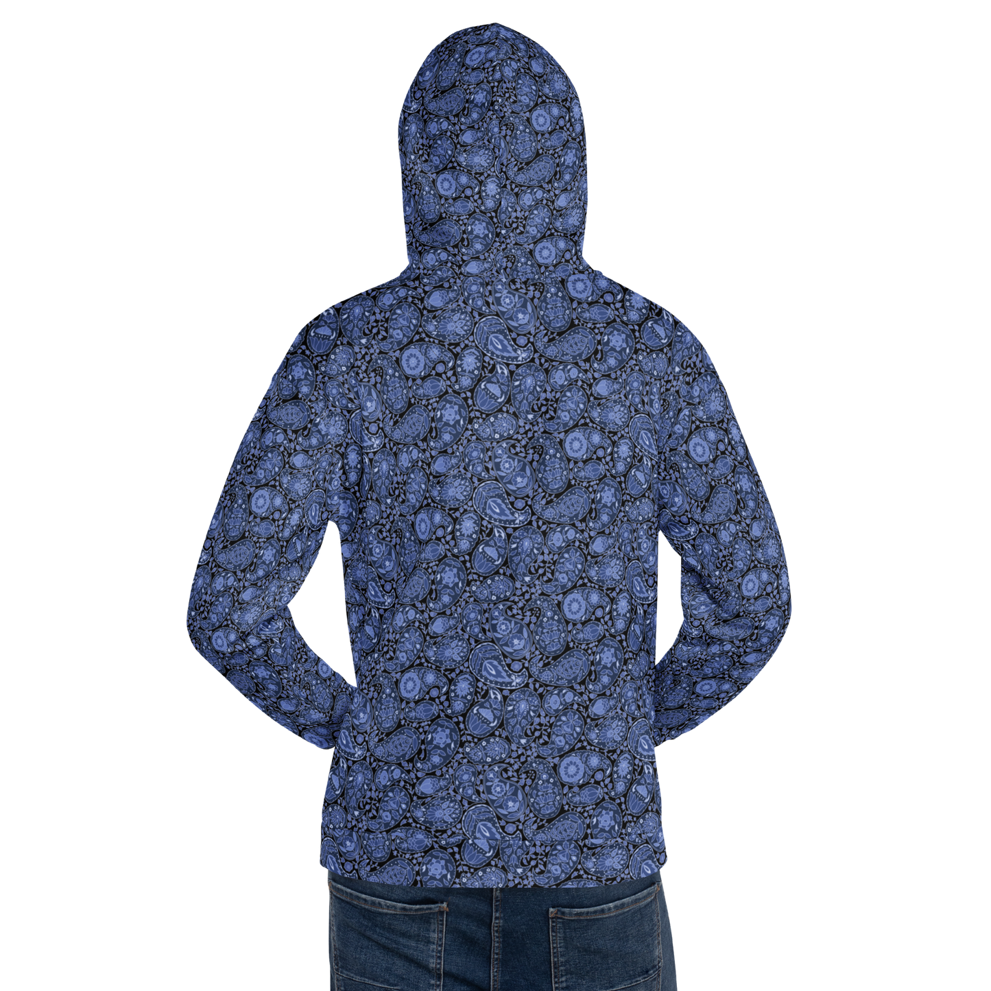 Paisley Pattern Hoodie - Experience Premium Style and Comfort for Timeless Elegance - Wylodesigns