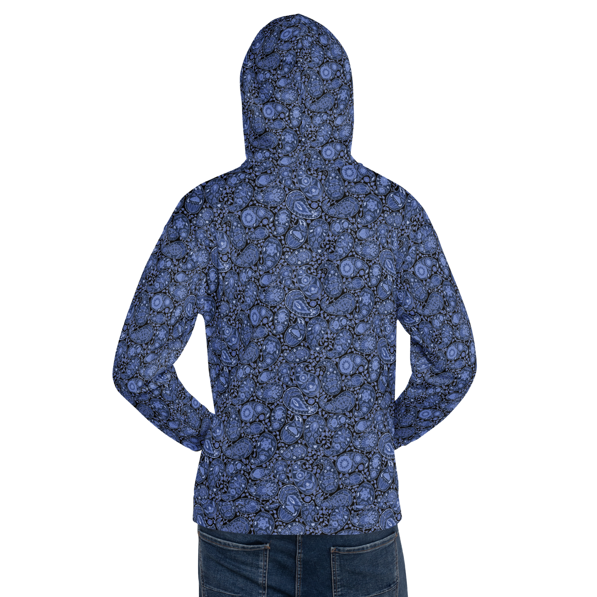Paisley Pattern Hoodie - Experience Premium Style and Comfort for Timeless Elegance - Wylodesigns