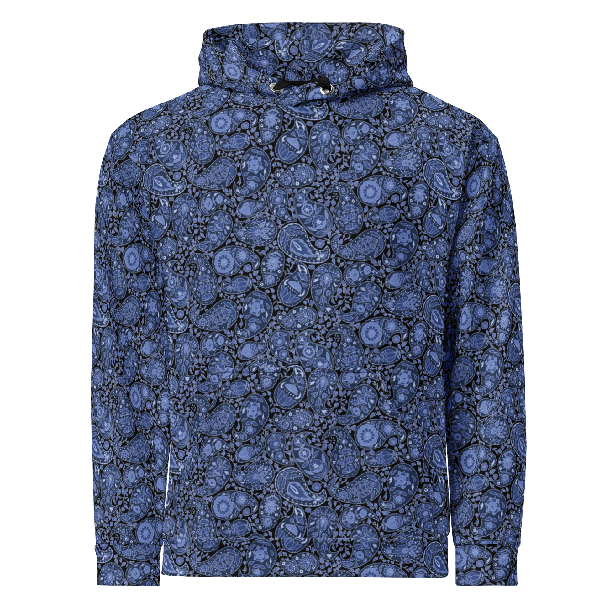Paisley Pattern Hoodie - Experience Premium Style and Comfort for Timeless Elegance - Wylodesigns