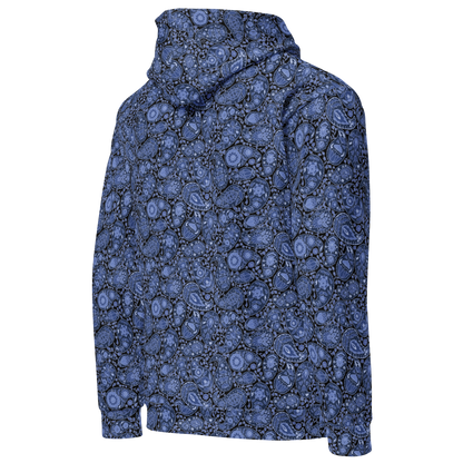 Paisley Pattern Hoodie - Experience Premium Style and Comfort for Timeless Elegance - Wylodesigns