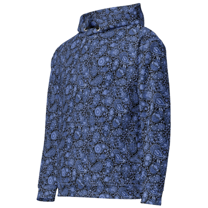 Paisley Pattern Hoodie - Experience Premium Style and Comfort for Timeless Elegance - Wylodesigns