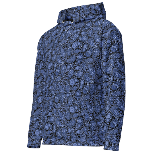 Paisley Pattern Hoodie - Experience Premium Style and Comfort for Timeless Elegance - Wylodesigns