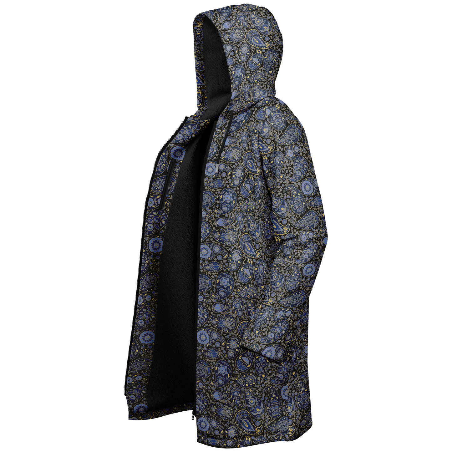 paisley storm zipper cloak