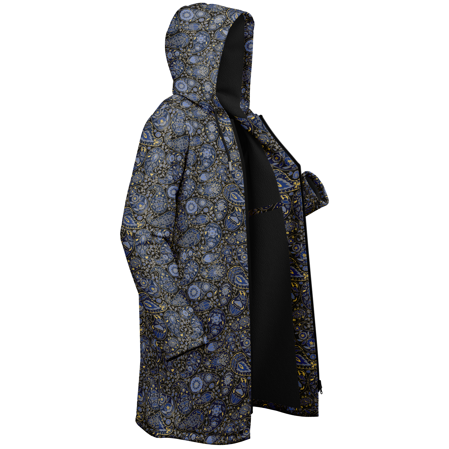 paisley storm zipper cloak