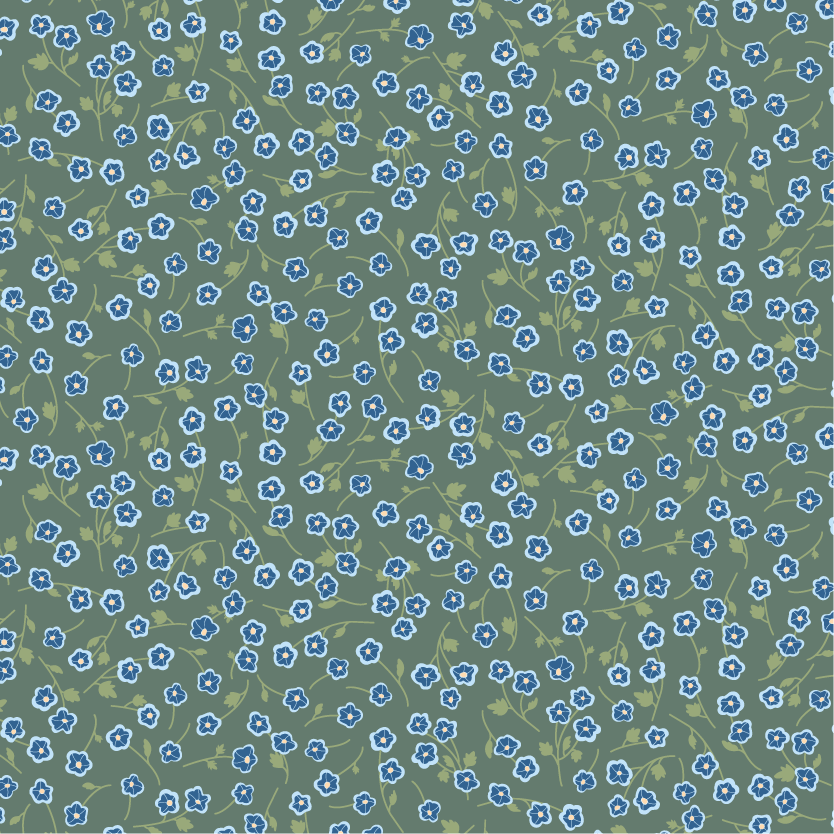 Petit Pimpernels Floral Pattern Hoodie