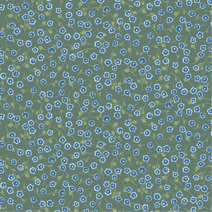 Petit Pimpernels Floral Pattern Hoodie