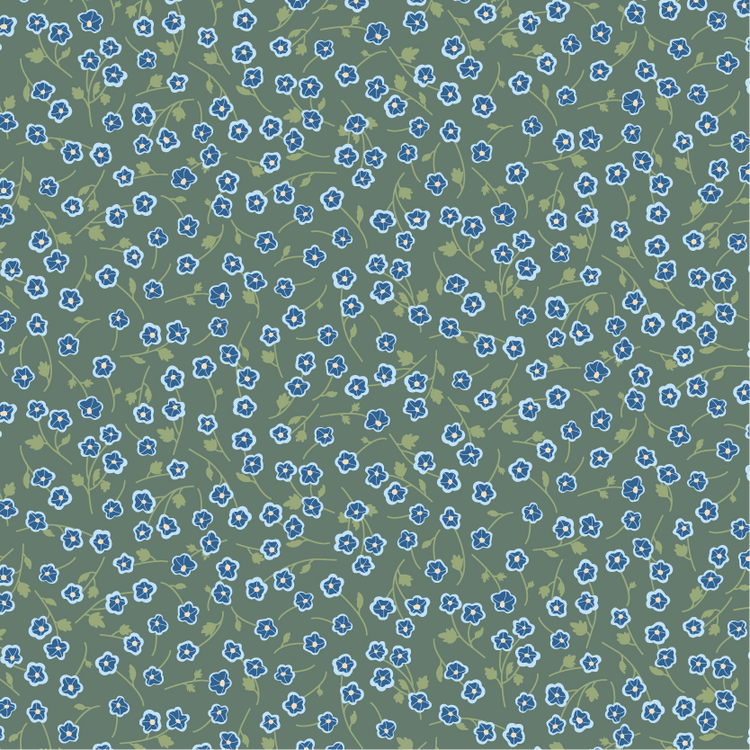 Petit Pimpernels Floral Pattern Hoodie