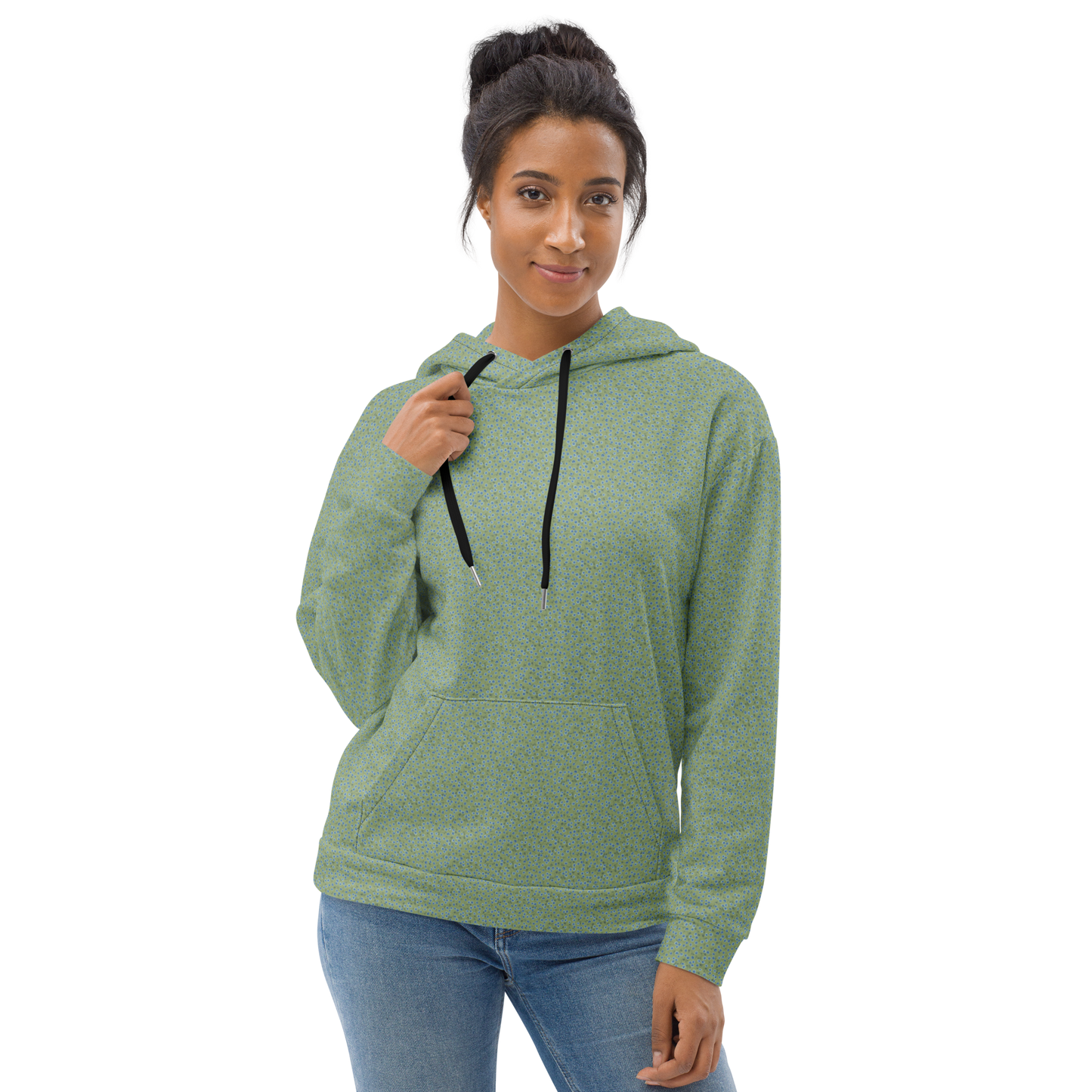 Petit Pimpernels Floral Pattern Hoodie