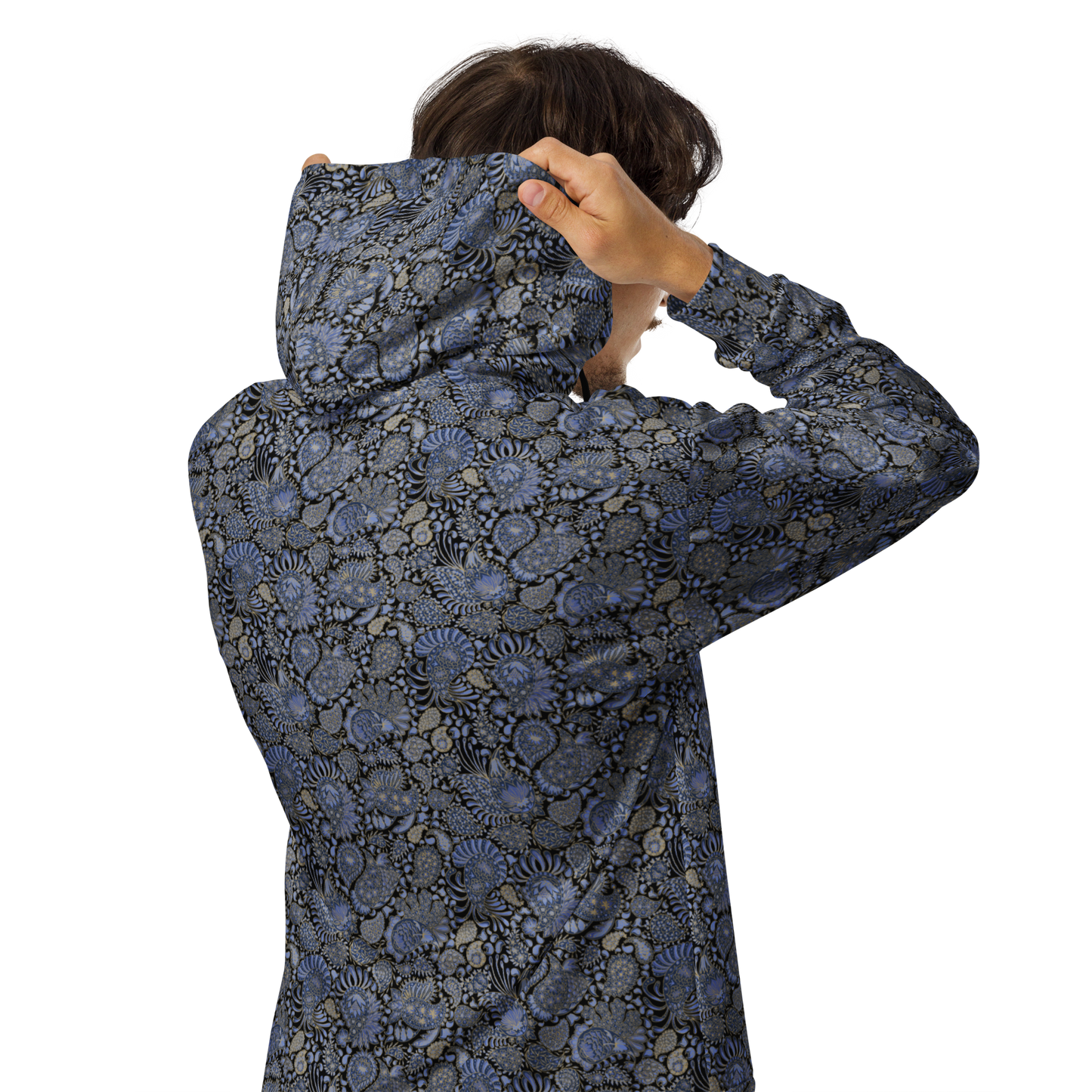 Probably Paisley Luxe Unisex Hoodie - Stylish Zip Hoodie for Everyone - Wylodesigns