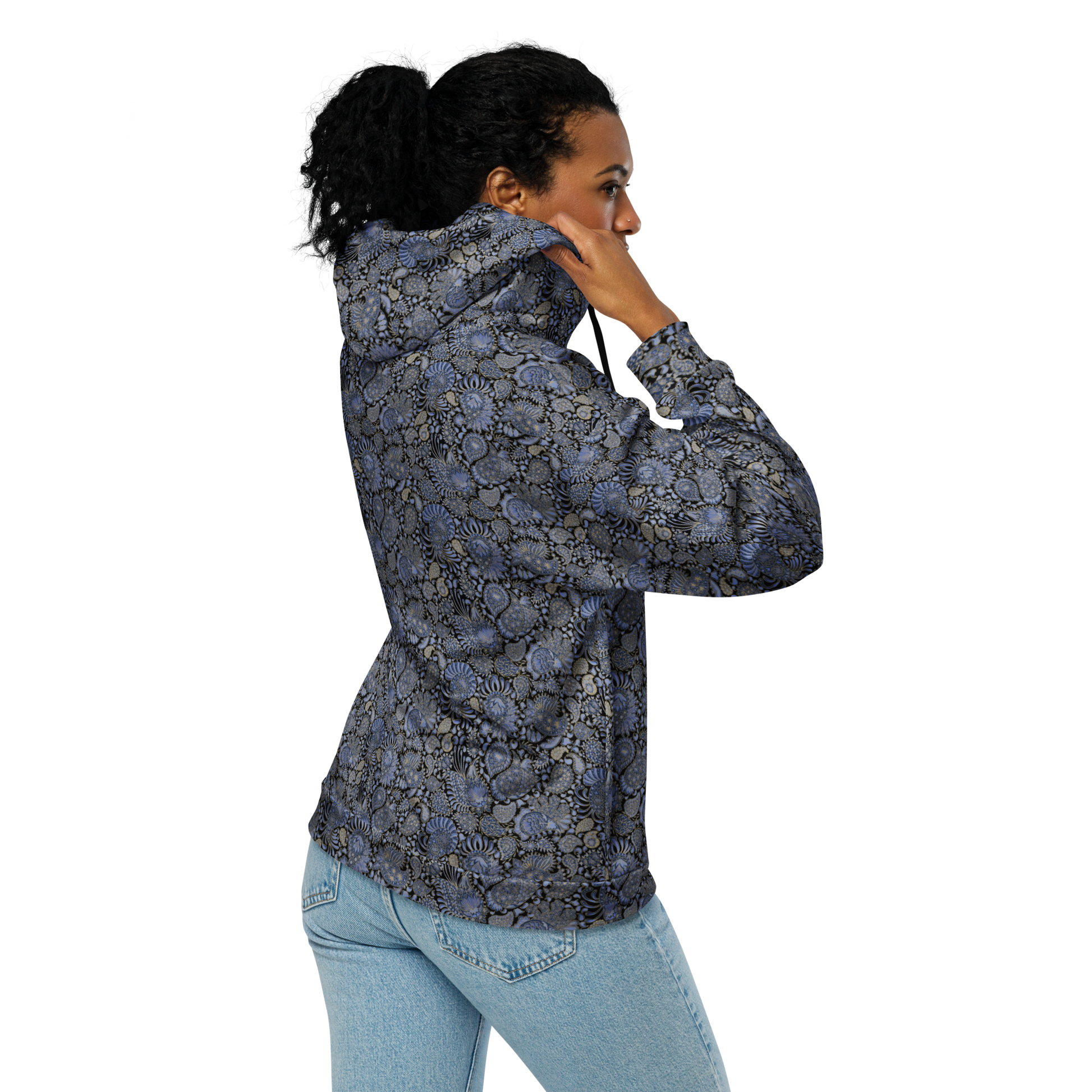 Probably Paisley Luxe Unisex Hoodie - Stylish Zip Hoodie for Everyone - Wylodesigns