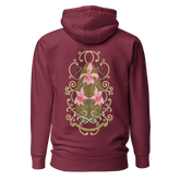 Robinetta Art Hoodie maroon