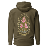 Robinetta Art Hoodie military green