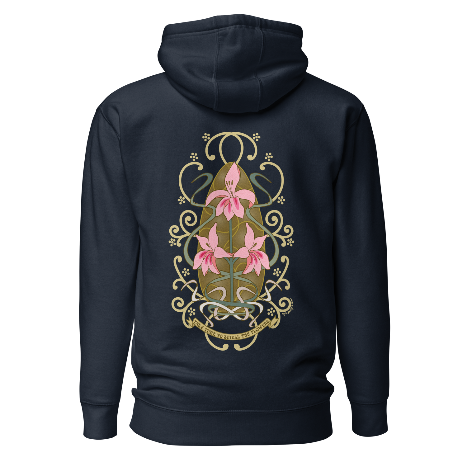 Robinetta Art Hoodie navy blazer