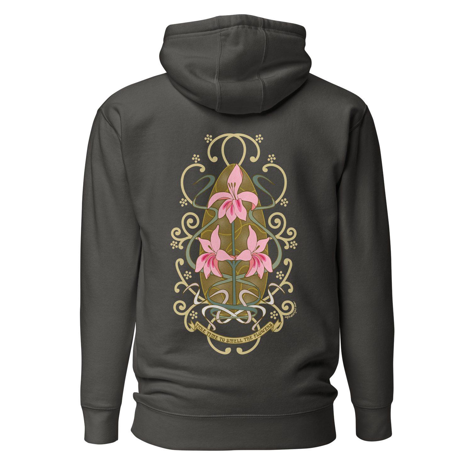 Robinetta Art Hoodie vintage black