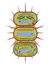 Three decorative signs with &