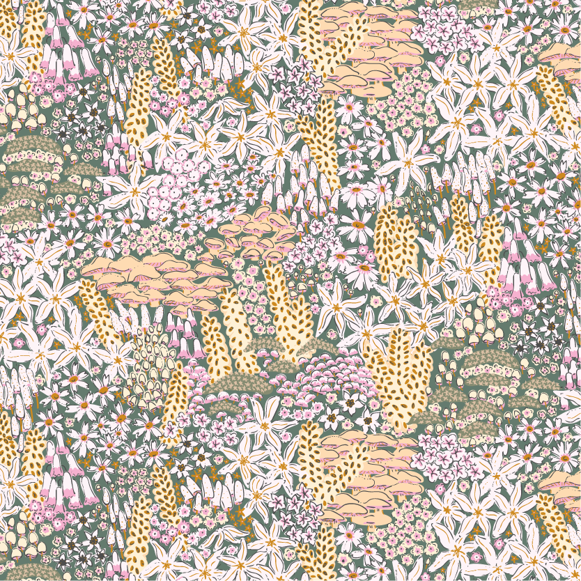 Shroomie Wildflowers Hoodie