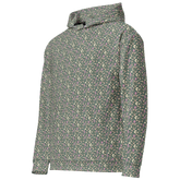 Tossed Fungi Floral Pattern Hoodie