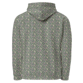 Tossed Fungi Floral Pattern Hoodie