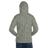 wildflower meadow floral pattern hoodie