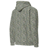 wildflower meadow floral pattern hoodie