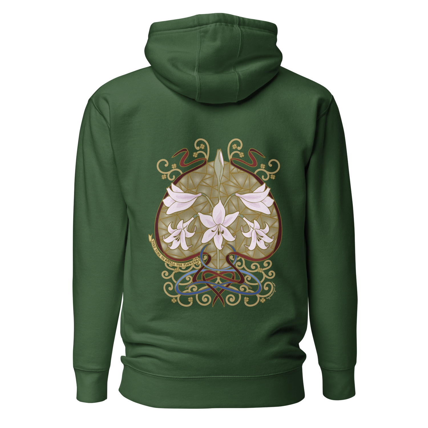 Belladonna Art Hoodie green