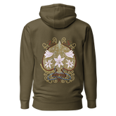 Belladonna Art Hoodie military green