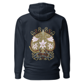 Belladonna Art Hoodie navy blazer