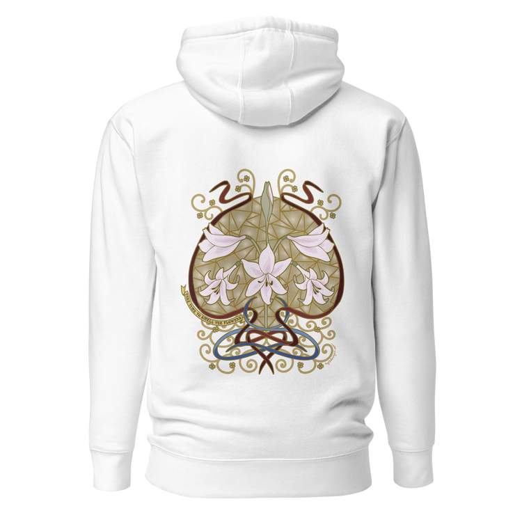 Belladonna Art Hoodie white