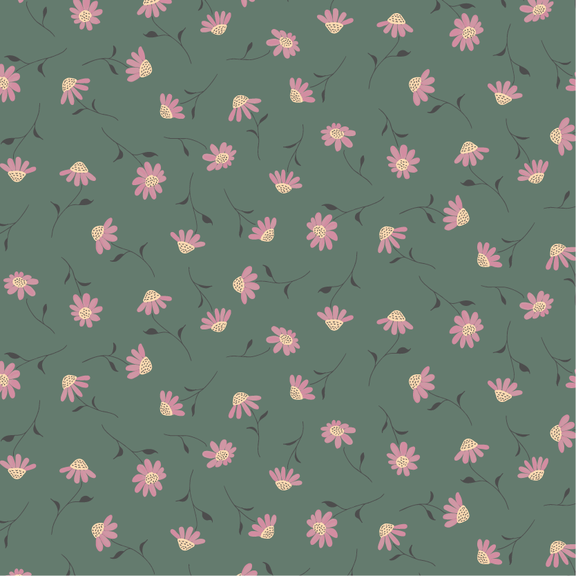 Echinacea Floral Hoodie