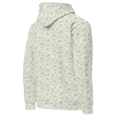 Paisley Field Winter Hoodie Unisex Comfort and Style