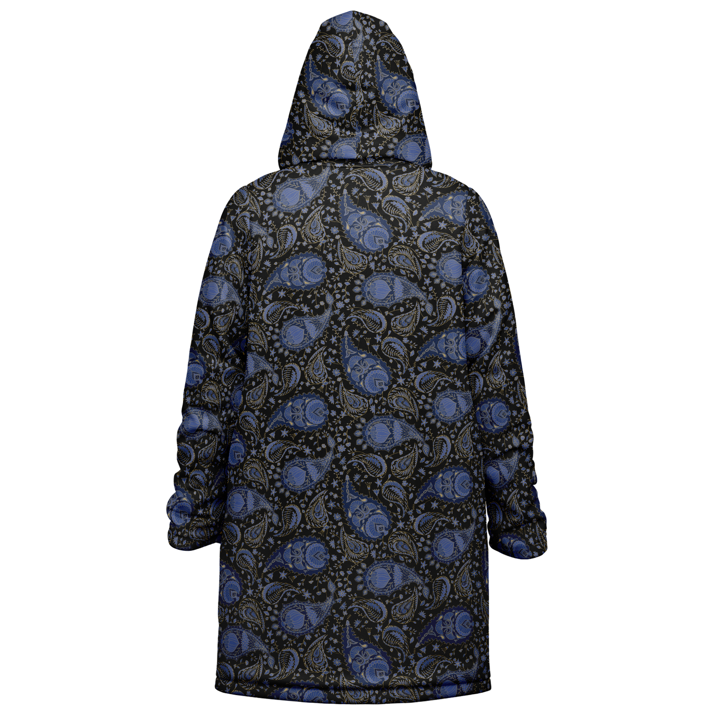 Paisley Field Zipper Cloak